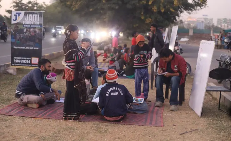 Jaiti Foundation - Community outreach and education programs Jaipur